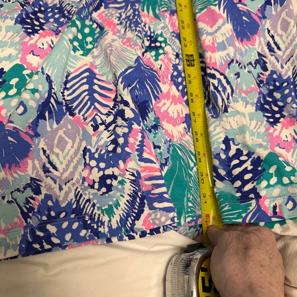 Lilly Pulitzer Beacon long-sleeve shift dress in the "Quill Out" Print. Size M - Picture 7 of 7